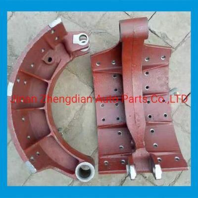 Brake Shoe Brake Pad for Beiben Sinotruk HOWO Steyr Sitrak Shacman FAW Foton Auman Hongyan Dongfeng Truck Spare Parts