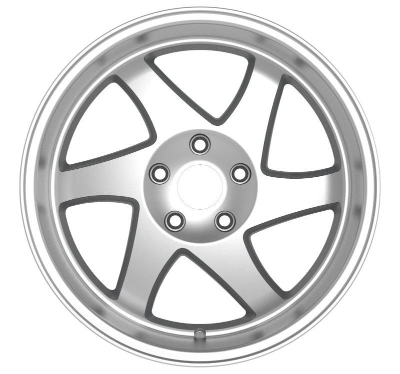 OEM/ODM Alumilum Alloy Wheel Rims 15 Inch 17 Inch Silver Color Finish Professional Manufacturer for Passenger Car Wheel Car Tire