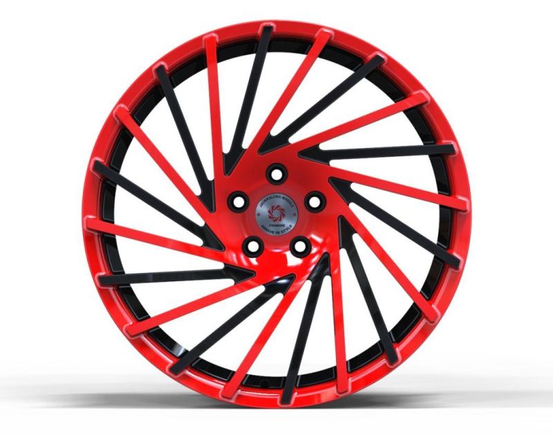 1 Piece Monoblock Forged Aerospace Concave Aluminum Alloy Wheel