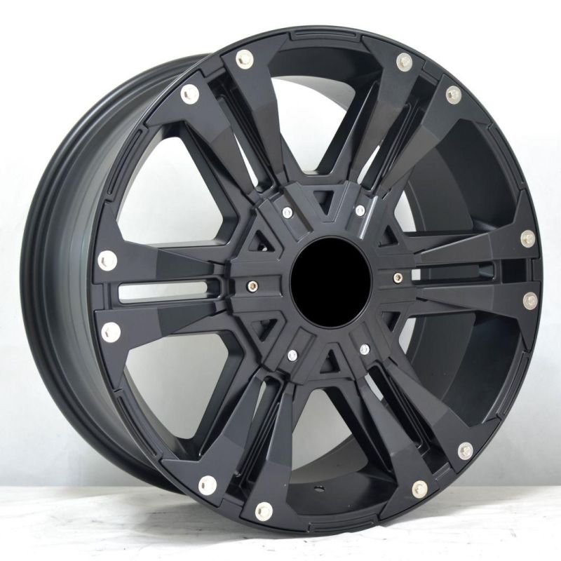 J6061 JXD Brand Auto Spare Parts Alloy Wheel Rim Aftermarket Car Wheel