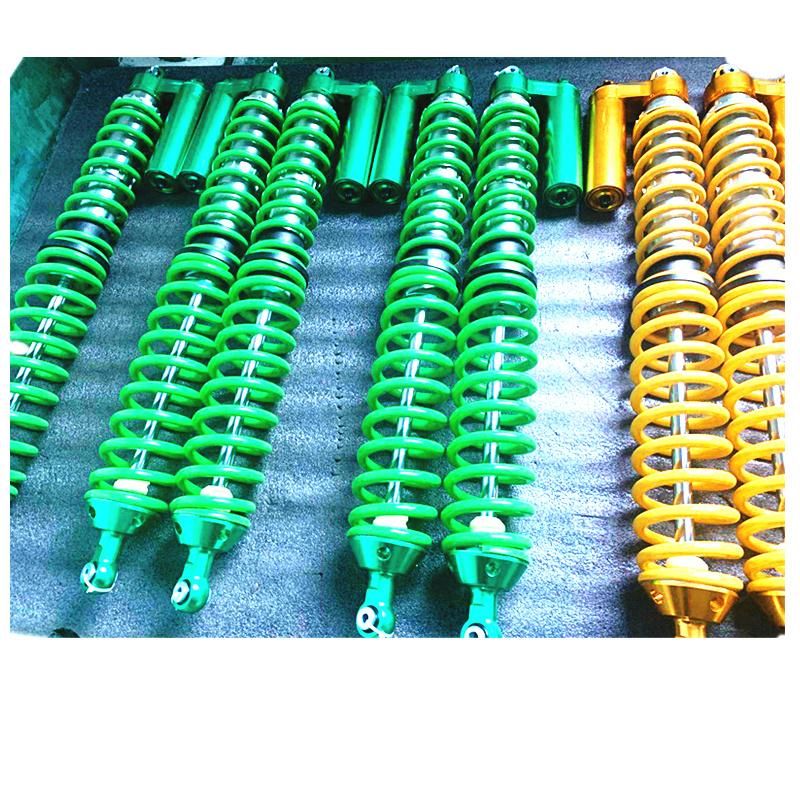 Piggyback Coilover Adjustable 4WD Racing Suspension 4X4 Coilover Shock Absorber Buggy Shock 2.5" Coil Over 12" Stroke/Travel