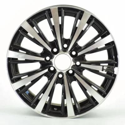 15 16 17 Inch 100-120 PCD Machined Face Alloy Wheel Rim for Passenger Car