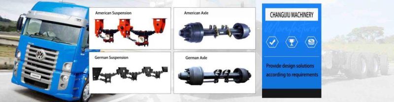 Axle Manufacturer Drum Trailer 20ttrailer Parts Drum Heavy Duty 16t American Type Trailer Axle