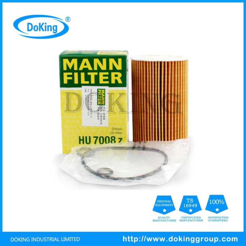 High Quality and Good Price Oil Filter Hu7008z Auto for Audi