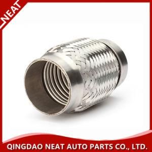 Exhaust Flexible Pipe with Inner Thread Outer Braid