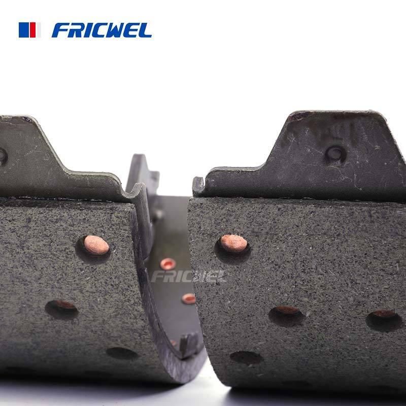 Hot Sale Rear Nao Formula Green Particle Non-Asbestos Brake Lining with ISO9001 for Forklift