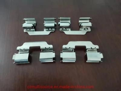 Customized Stainless Steel Brake Pads Clips and Hardware Kits