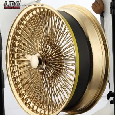 13-22 Inch Luxury Vintage Old Car Wire Wheel Spoke Wheel Steel Wheel Wire Wheel Rim for Dodge GM Ford