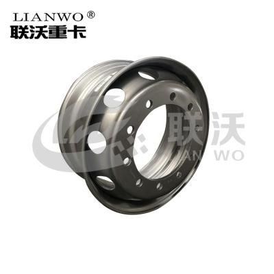 Sinotruk HOWO A7 Truck Shacman F2000 F3000 M3000 Wd615 Wd618 Wd12 Weichai Gearbox Parts Wheel Rim Wg9100610065