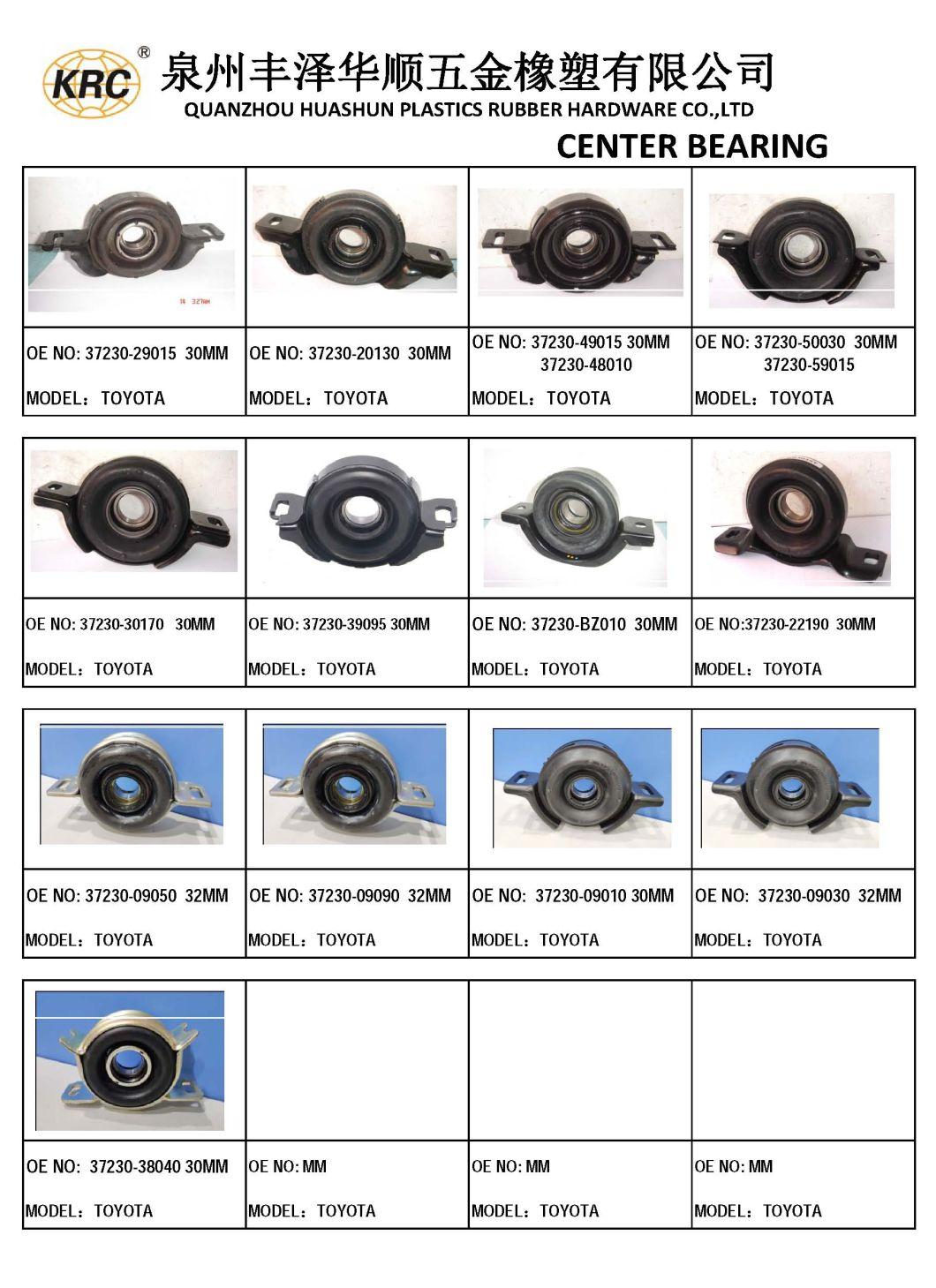 New Auto Parts Drive Shaft Center Support Bearing 37230-09090 for Toyota