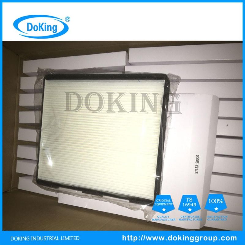 Factory Supply Cabin Measures Filter with Plastic Parts Washable Air Filter 97133-2L000 for Hyundai I30