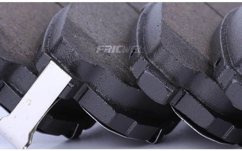 Popular Auto Parts Disc Brake Pads ISO9001 Approved (GB/T 5764-1998)