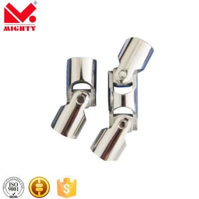 High Quality Single Universal Joint Cube Pin with Square Hole and Clamp Spring Groove