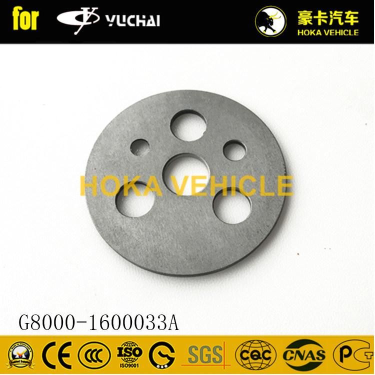 Original Yuchai Engine Spare Parts Idle Gear Thrust Plate G8000-1600033A for Heavy Duty Truck
