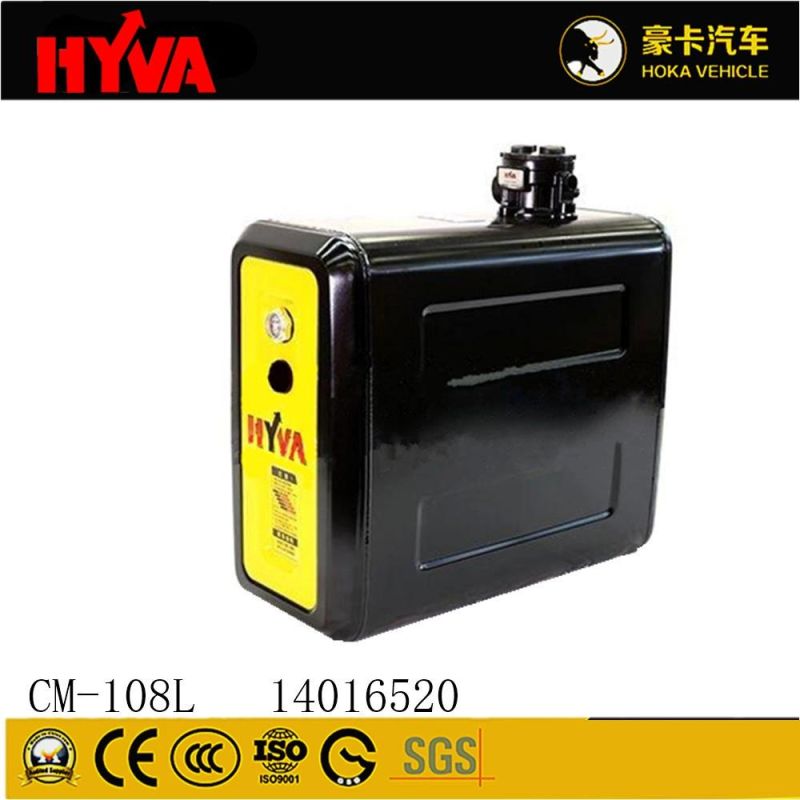 Original and Genuine Hyva Spare Parts Hydraulic Oil Tank Fuel Tank 14016520 for Dump Truck Hoist System