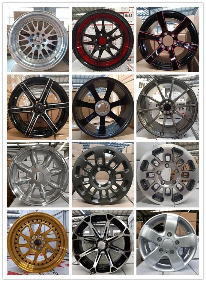 17/18 Inch 5X100-120 Black Finish for Passenger Car Wheel Car Tires China Professional Manufacturer Alumilum Alloy Wheel Rims