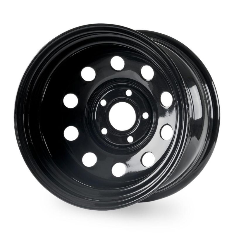 Black Steel Wheels Modular Wheel 15X10" 5X114.3