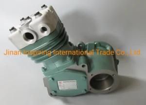 HOWO Truck Parts Single Cylinder Air Compressor Vg1560130070