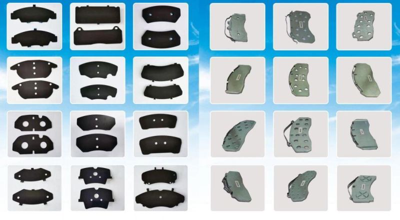 Rear Top Quality Best Racing Brake Pad D606 Car for Mitsubishi for Pajero for Lexus for Toyota Auto Brakes Auto Spare Brake Pad