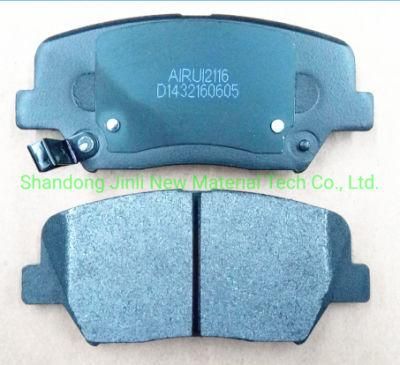 D1432 Semi-Metallic Brake Pads Brake Auto Parts