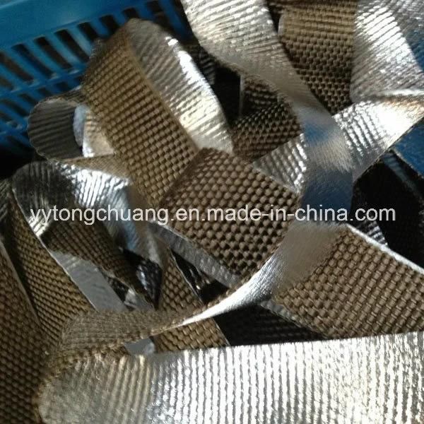 Basalt Fiber Insulation Woven Tape with Aluminium