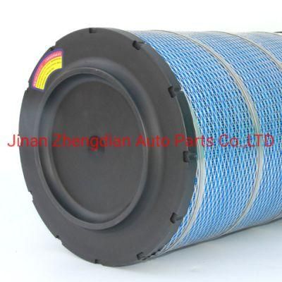 Truck Air Filter Element PU2841 for Beiben Ng80A Ng80b V3 V3m V3et V3mt HOWO Shacman FAW Camc Dongfeng Foton Truck Parts Trailer Tractor