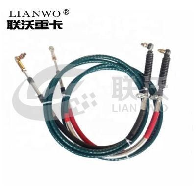 Sinotruk HOWO Truck Parts Wg9725240240 Gear Shift Cable