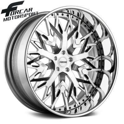 Concave Staggered Aluminium Wheels Forged Wholesale