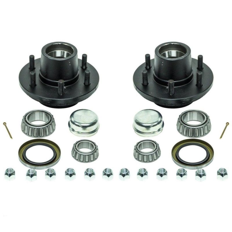 5x4.5 Idler Hubs with 3500# Bearing Kits Replace Trailer Axle fit Dexter ALKO