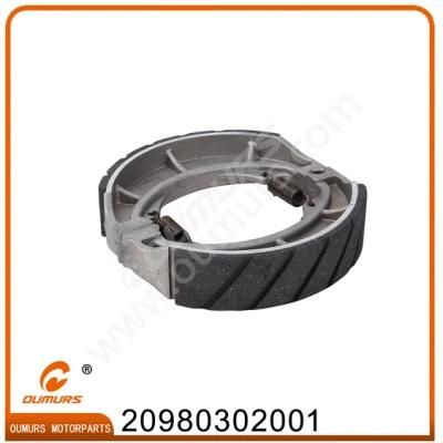 Motorcycle Brake Shoe Spare Parts for Suzuki Gn125-Oumurs Code: 20980302001