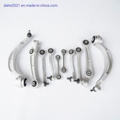 Suspension Control Arms Wishbone Set Audi A4 B8 A5 8ta 8t3 Q5 8r Front Rear Full Sets Stabilizer Link Ball Joint Lower Control Arm with Bolts