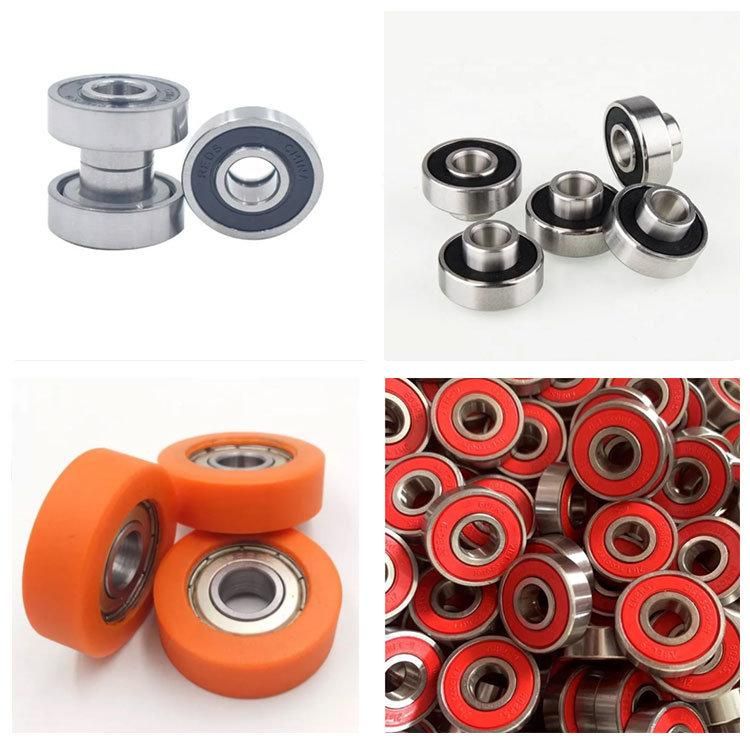 6*24*7 mm POM Plastic Coated Ball Bearing 626 for Sliding Door and Windows Roller Pulley