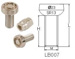 Round Wheel Lock Bolt