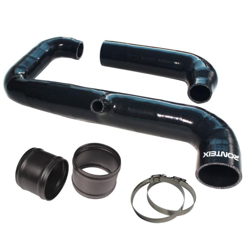 BMW N54 Relocated Wire Reinforced Air Intake Inlet Pipes Silicone Hose Kit