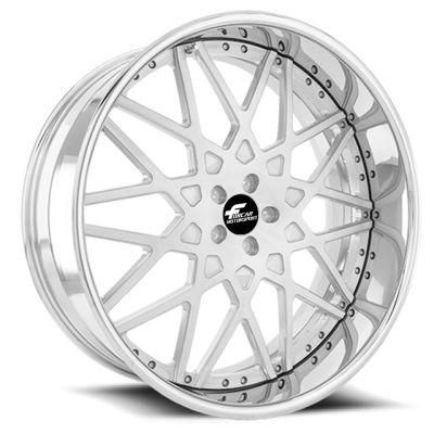 6061-T6 China Customize Luxury Design 2 Piece Forged Wheel