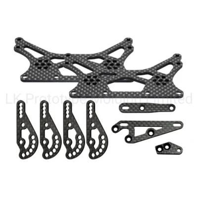 Factory Custom-Made/High-Strength Compression Molding Manufacturers Industry Twill-Carbon-Fiber Components Parts