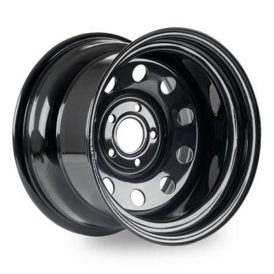Black Steel Wheels Modular Wheel 15X10&quot; 5X114.3