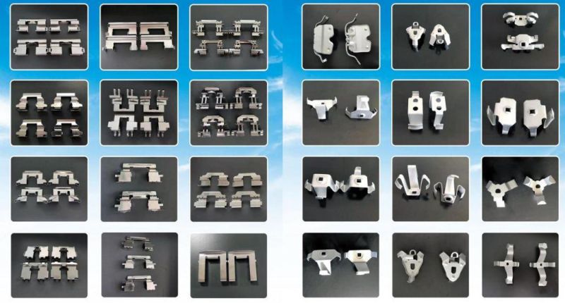 Brake Pad Shim Material Brake Pad Clips Brake Pad Retaining Clips Backing Plate