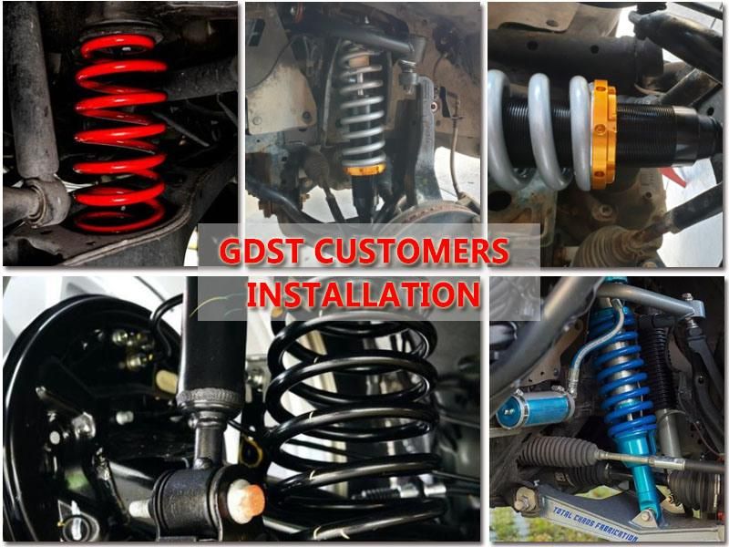 High Quality Tj 4X4 Adjustable Remote Reservoir Shock Absorber Offroad Soft and Hard Adjustment Nitrogen for Jeep Coilover