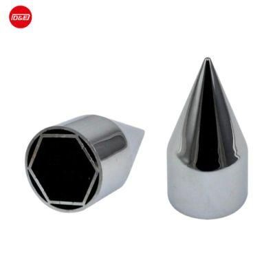 ABS Plastic Chrome Wheel Lug Nut Cover Height 50mm with Insert Ring 32mm Inner Hex