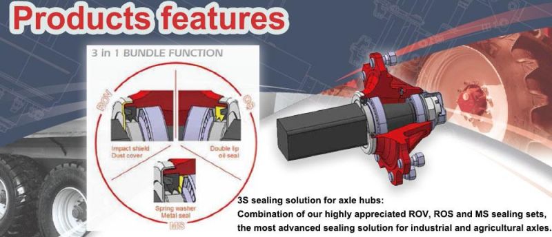 Agricultural Bogie Suspension with Steering Alxe 12T 80squareLeaf Spring