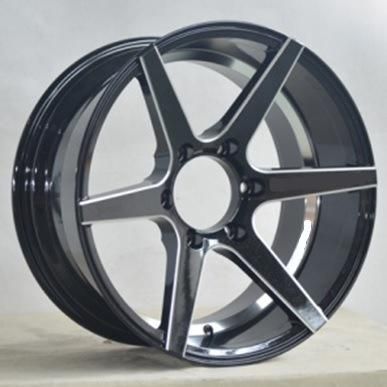 J6006B JXD Brand Auto Spare Parts Alloy Wheel Rim Aftermarket Car Wheel