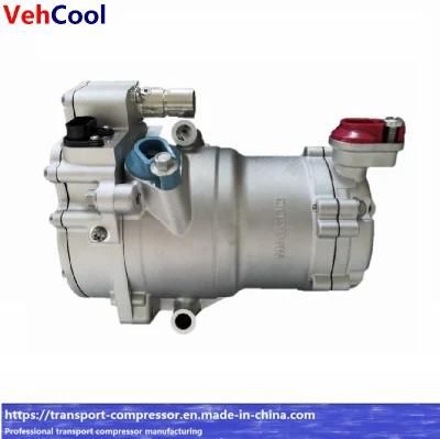 Semi-Hermetic Electric Scroll Refrigerator Compressor for Electric Car