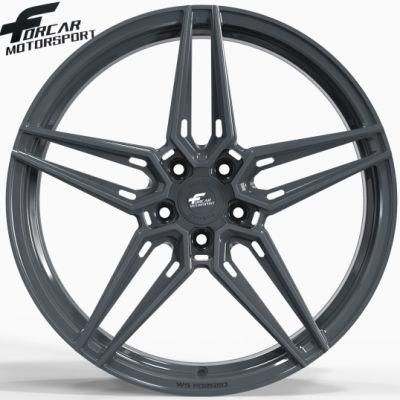 Five-Star Patterns 20*8.5 Inch Car Forged Aluminum Wheel