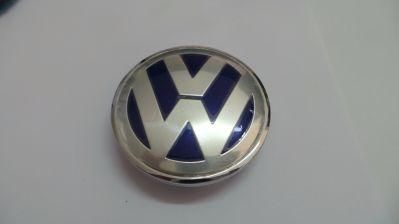 Custom 65mm VW Passat Lingyu wheel center cap with chrome backside