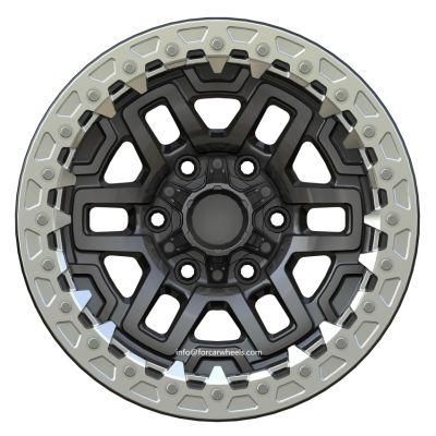 17*9 Inch off Road Beadlock Car Alloy Wheel Rims