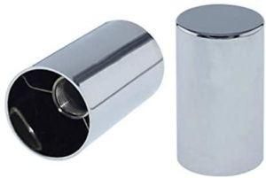 Chrome Plastic Tube Style Lug Nut Cover with Push on 3.5&prime;&prime;h