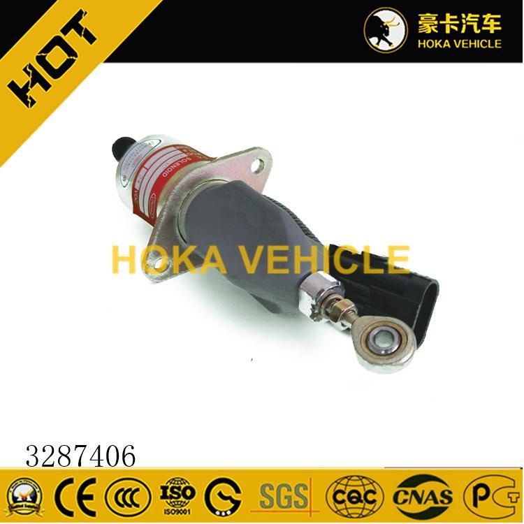 Original Wheel Loader Spare Parts Flameout Mgnetic Valve 3287406 for Wheel Loader