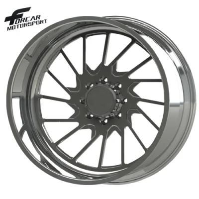 Polished Forged 20-26 Inch Truck Offroad Car Alloy Wheel Rims