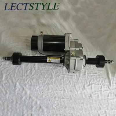 Electric Transaxle Rear Axle 48V 2200W on Mobile Transporter and Electric Cart